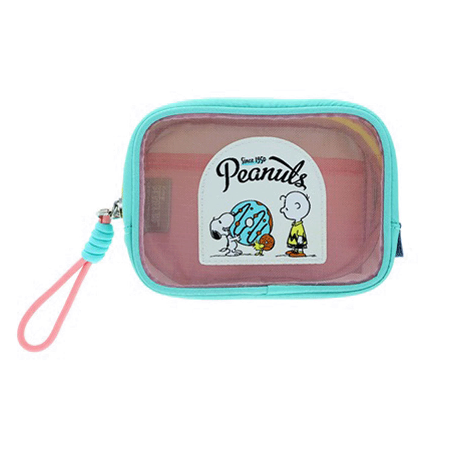 ピーナッツ スヌーピー メッシュポーチ ドーナツ - 画像1