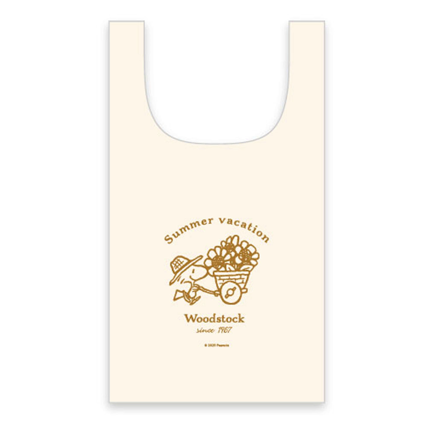 SNOOPY マルシェバッグ   ウッドストック vacationシリーズ - 画像1