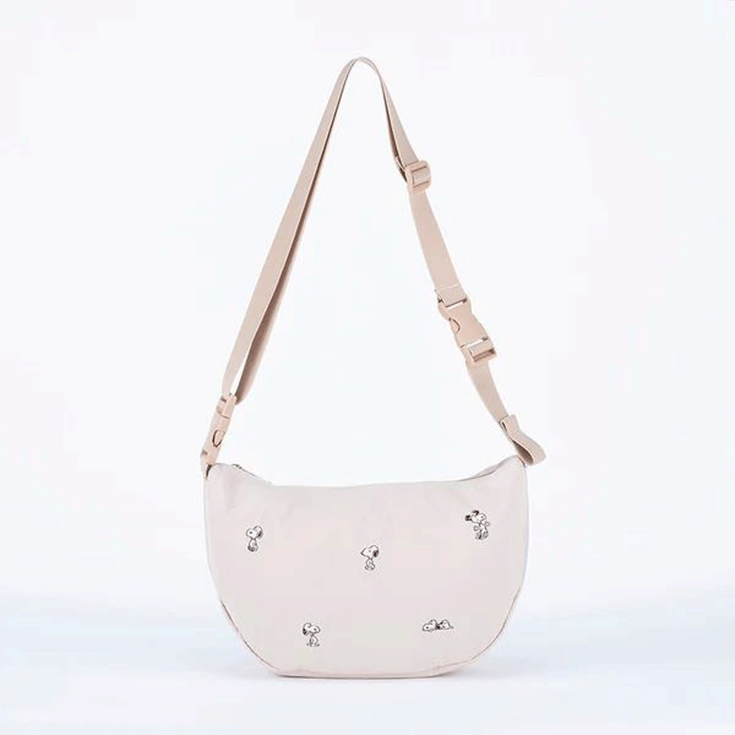 PEANUTS SOLEIL ウィークエンドショルダー ベージュ