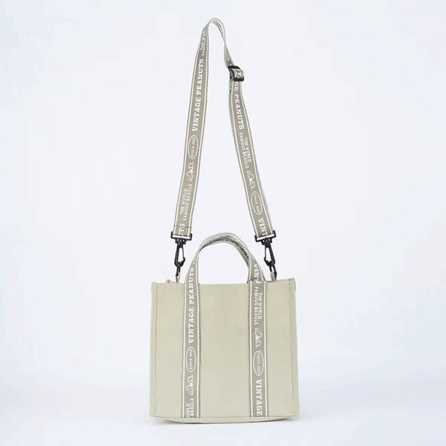 PEANUTS SOLEIL 2WAYスクエア トート SAND BEIGE - 画像2