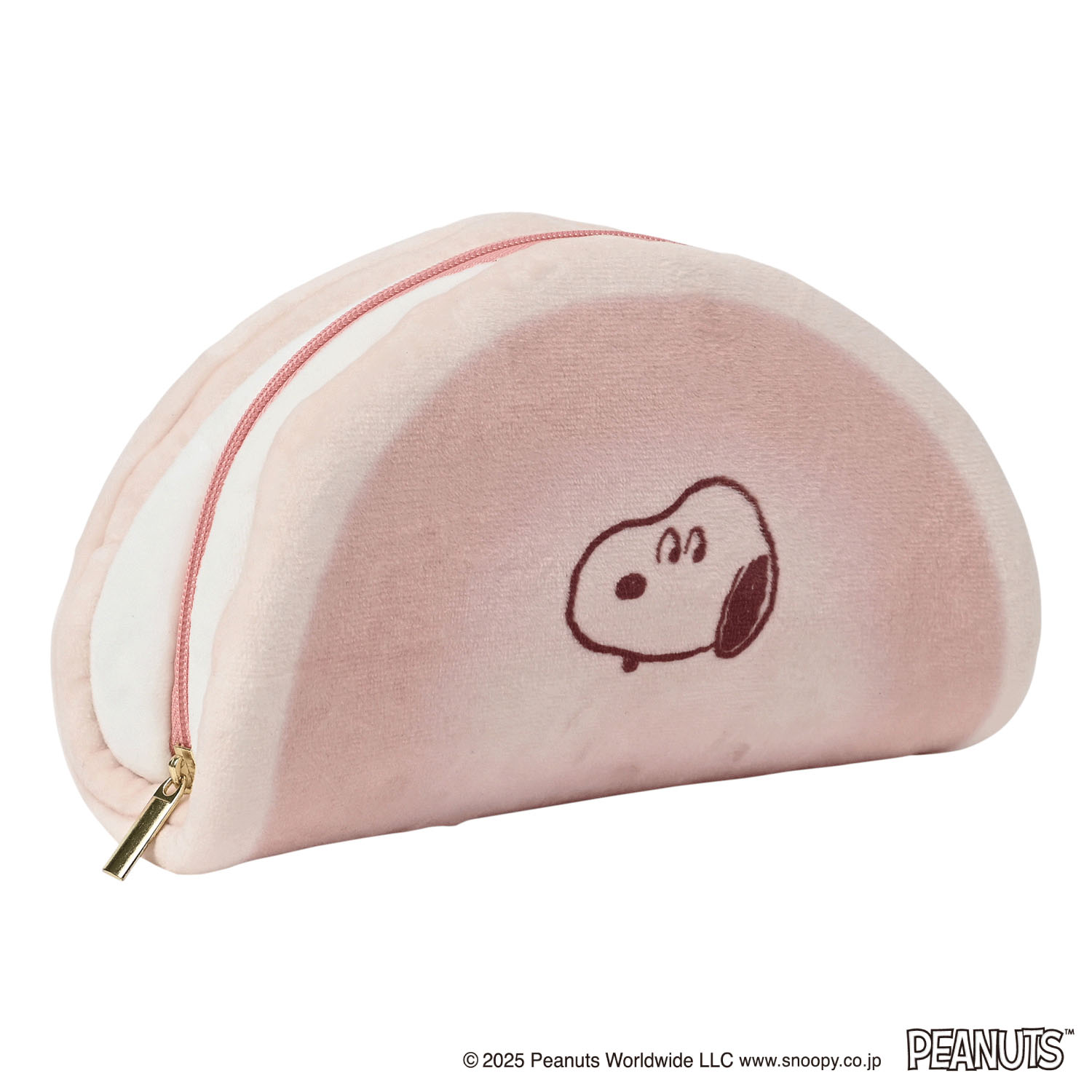 スヌーピー クリームサンドポーチ ストロベリー
