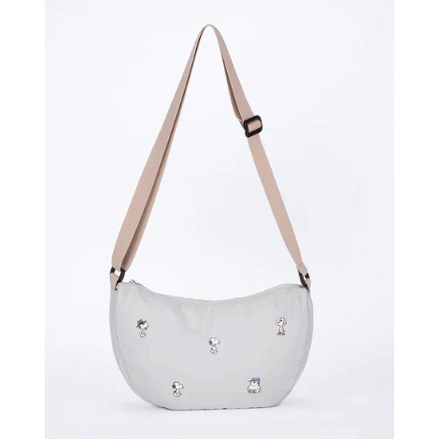 スヌーピー（PEANUTS） SOLEILポケッタブルショルダー BEIGE