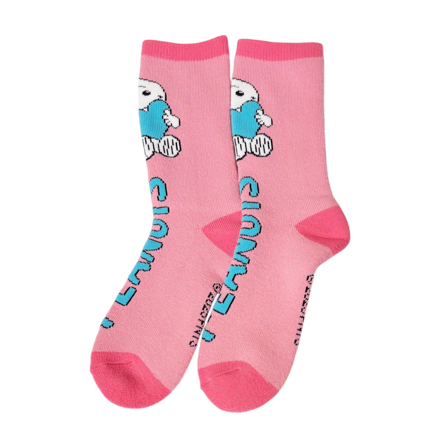 PEANUTS スヌーピー ぽっかぽかルームソックス ハート ピンク