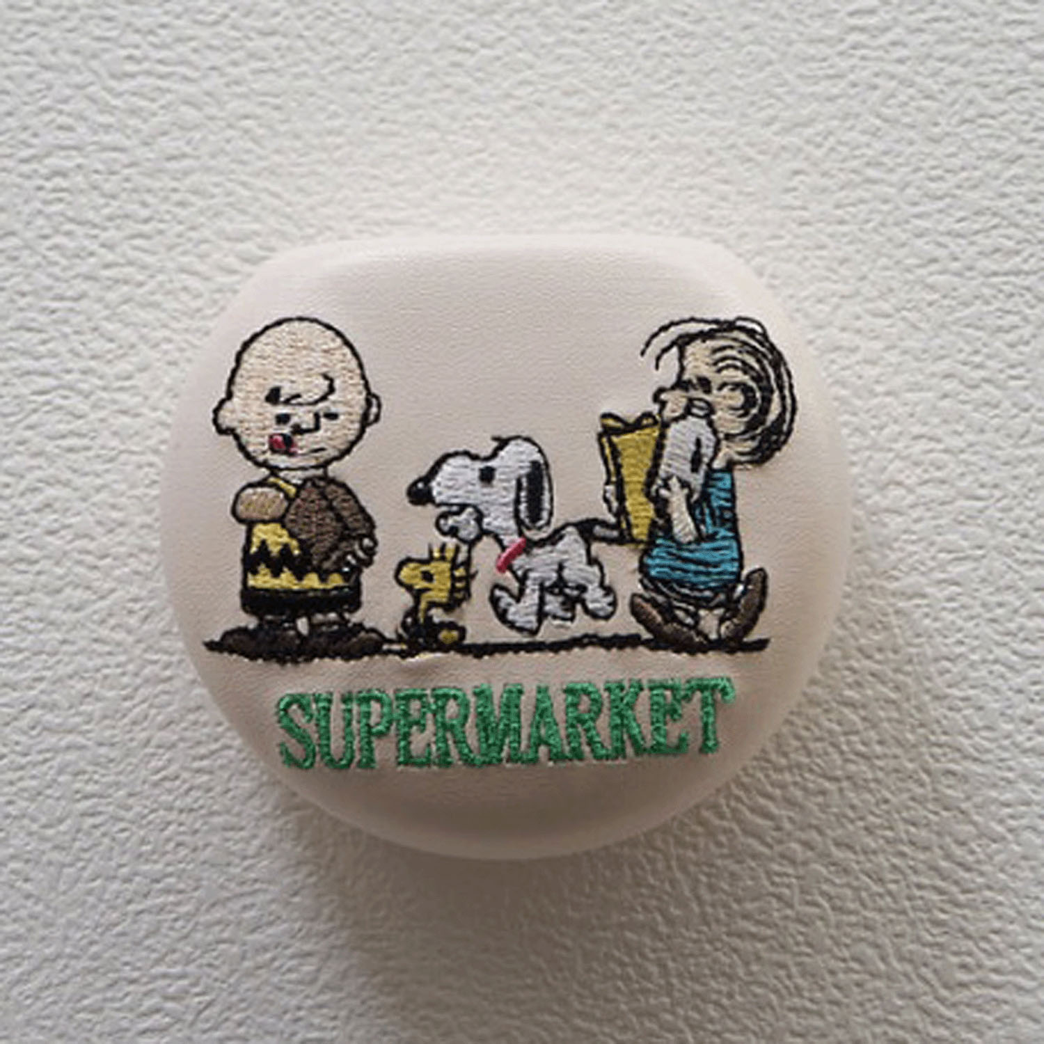 スヌーピー マルチケースラウンド （PEANUTS） IVORY - 画像1