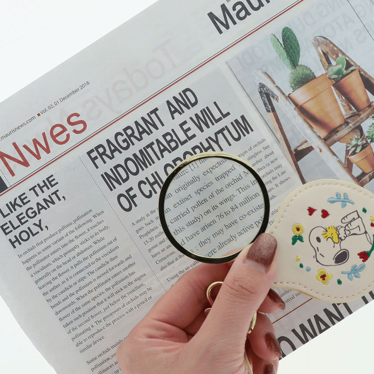 ハンディルーペ スヌーピー - 画像6