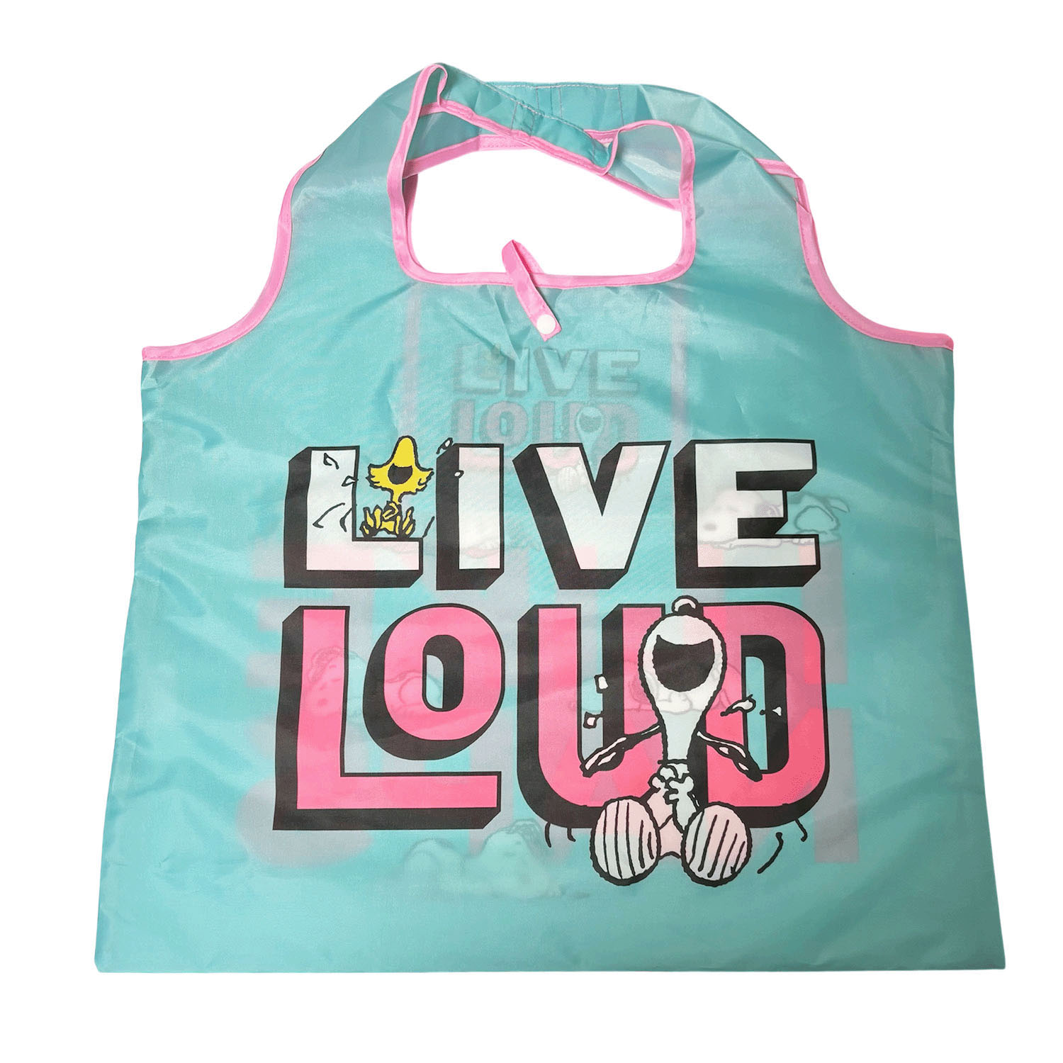 ショッピングバッグA ピーナッツ LIVE LOUD