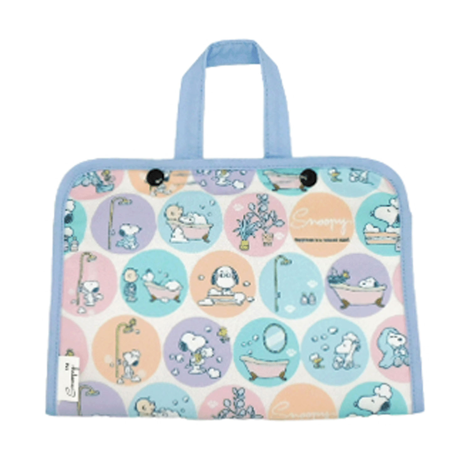 スヌーピー ポーチ付き マスクセット（大人用） - 画像1