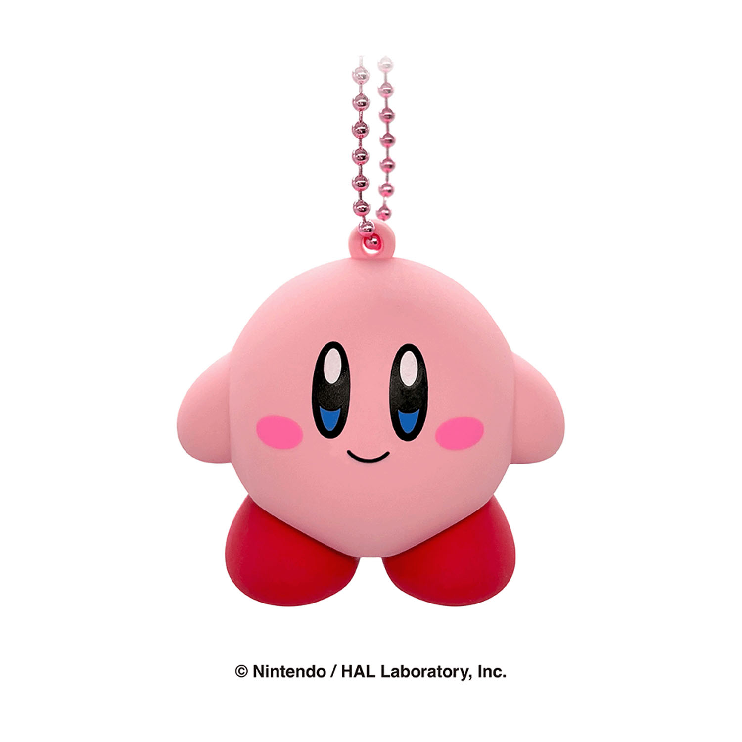 星のカービィ ぷっくりラバーマスコット カービィ（にっこり）