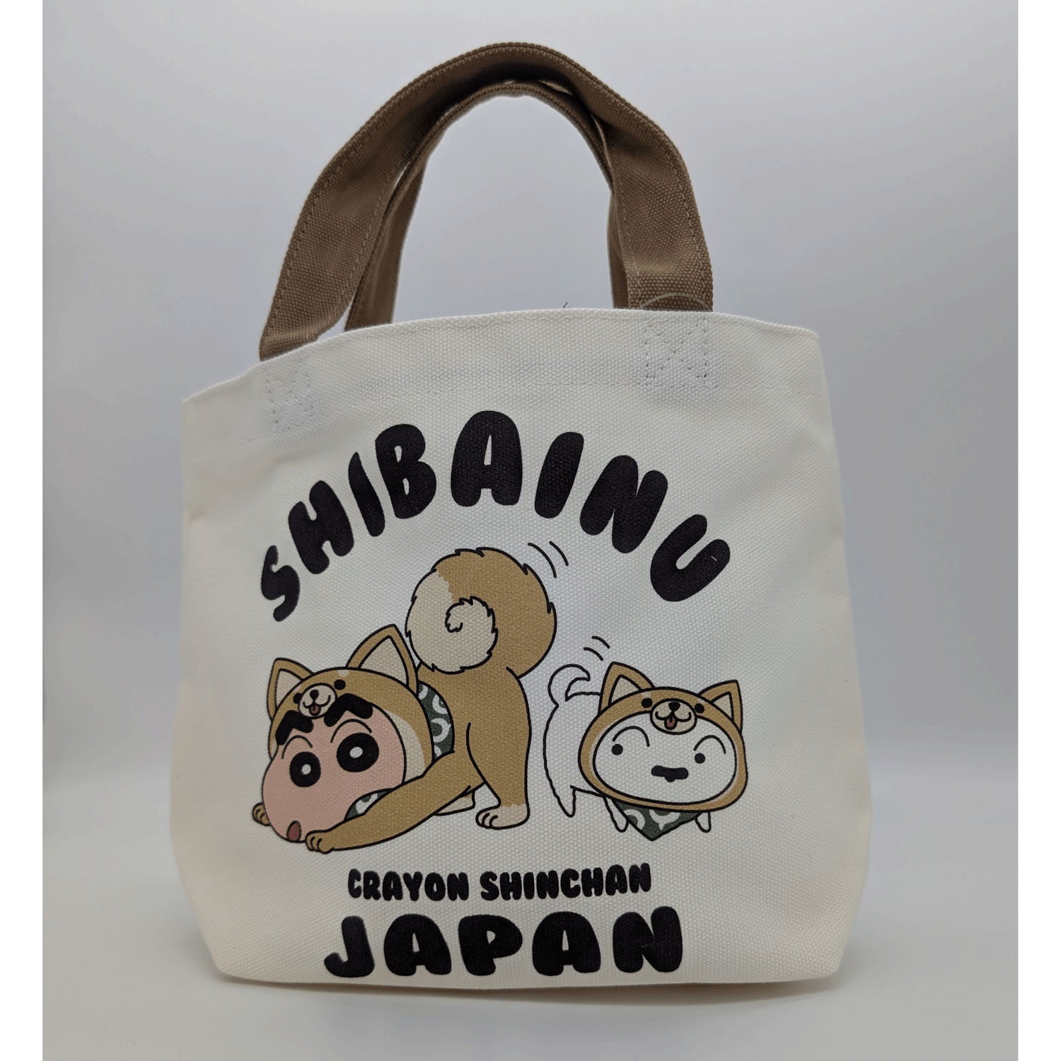 クレヨンしんちゃん ミニランチバッグ 柴犬 - 画像1