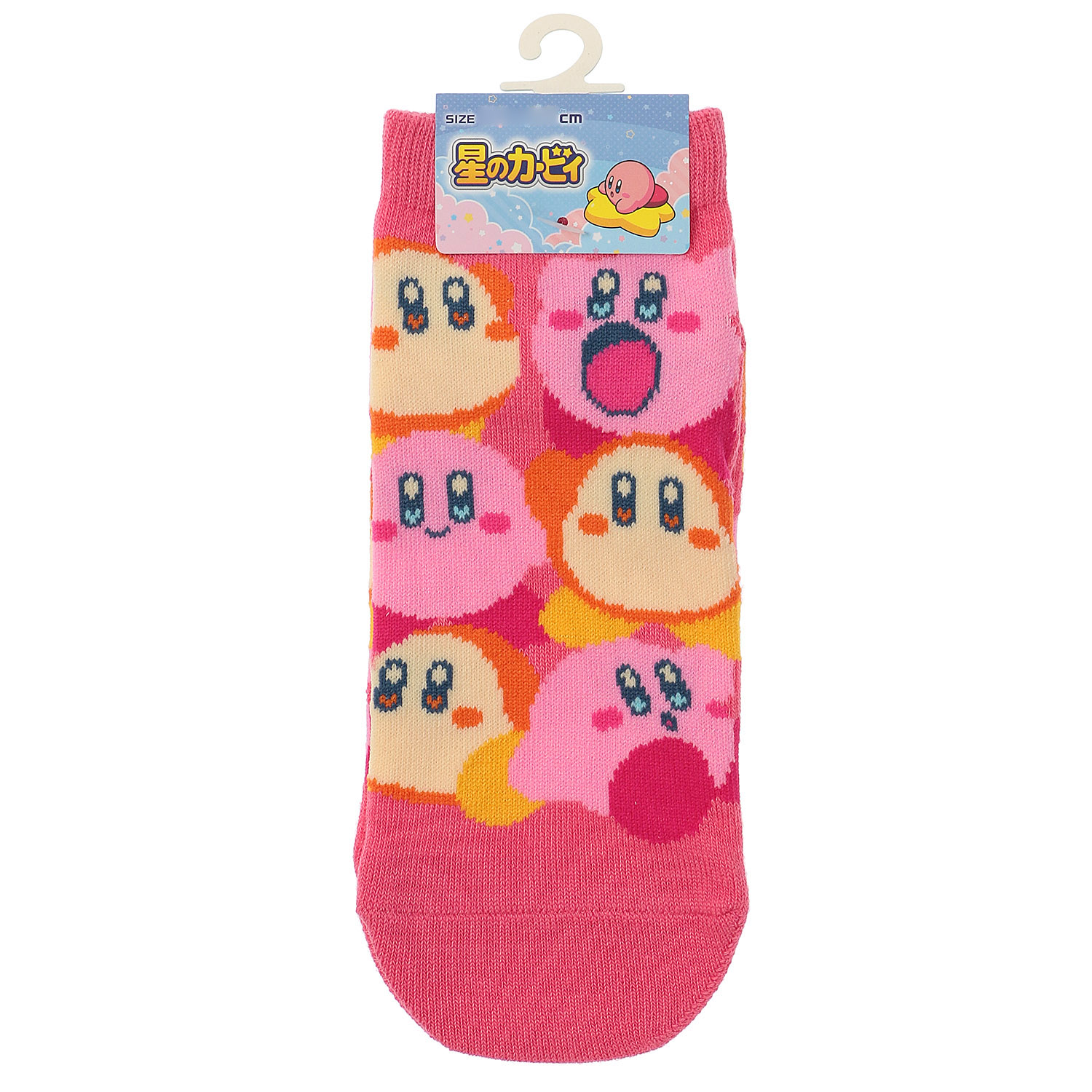 星のカービィ ソックス フロントスニーカーイン カービィ