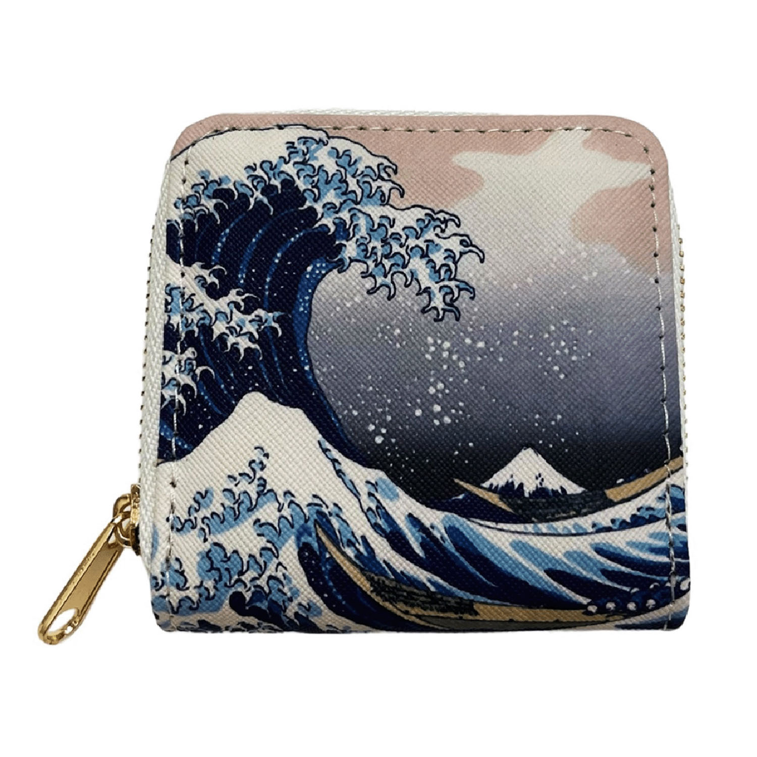 小財布 北斎・浪裏