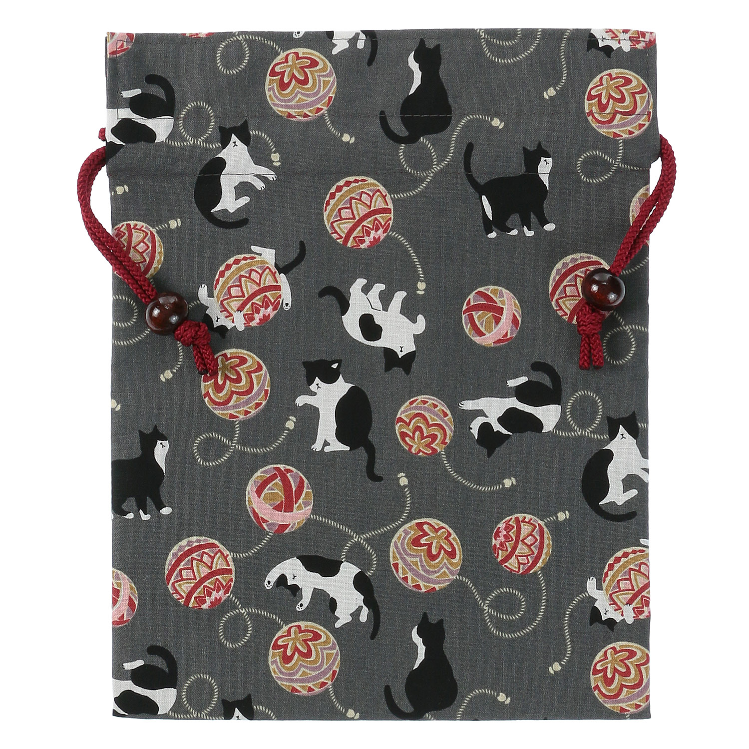 【在庫限りで終了】平巾着 鞠あそび