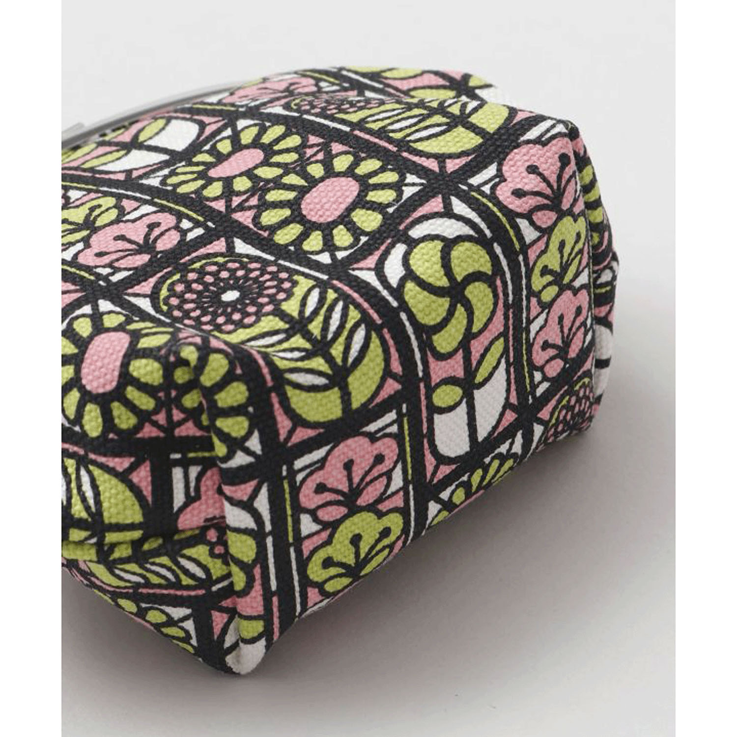 レトロガラス柄 マルチがま口 - 画像4