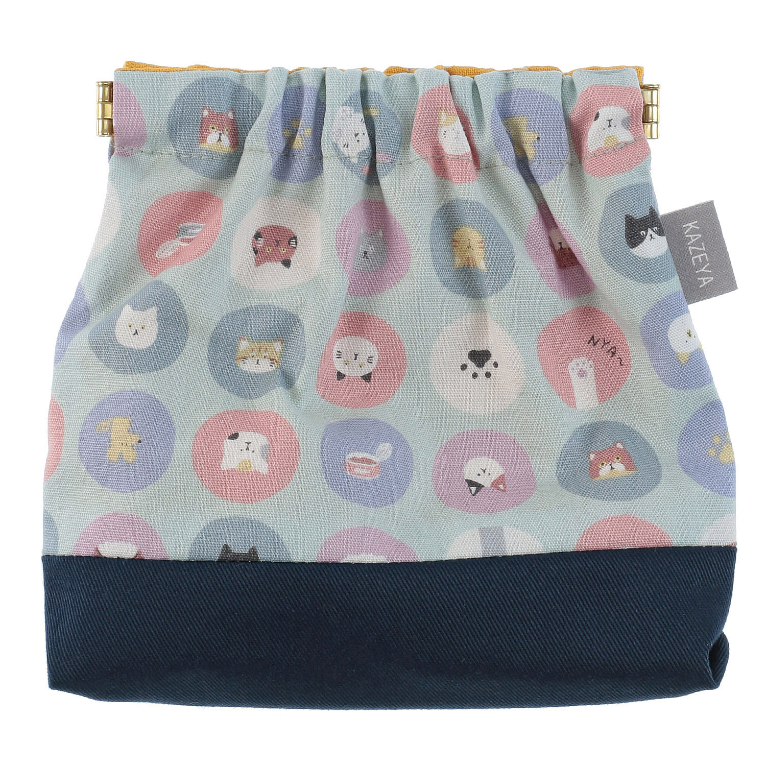 ばねポーチ ドット猫 - 画像5