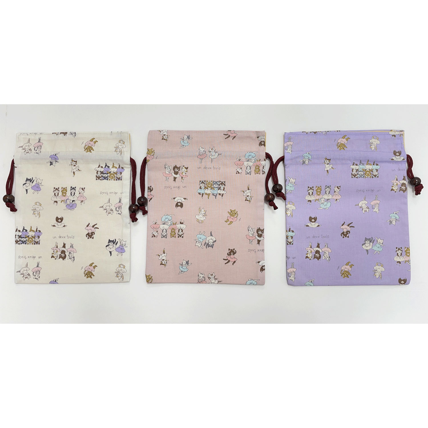 平巾着 バレリーナ - 画像1