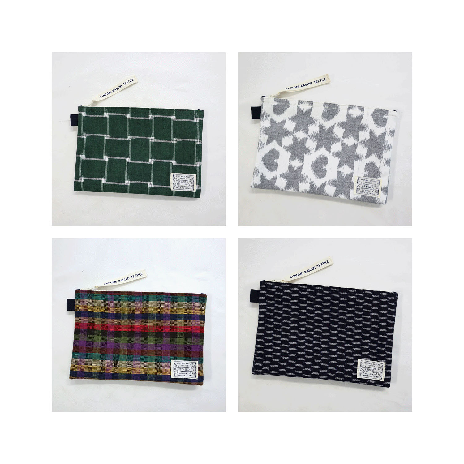 久留米絣 ギエモン カラーケースM