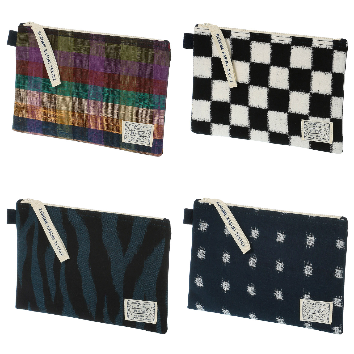 久留米絣 ギエモン カラーケースM