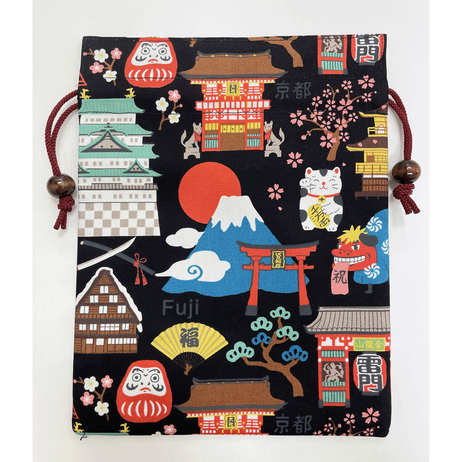 平巾着 日本名所柄 - 画像3