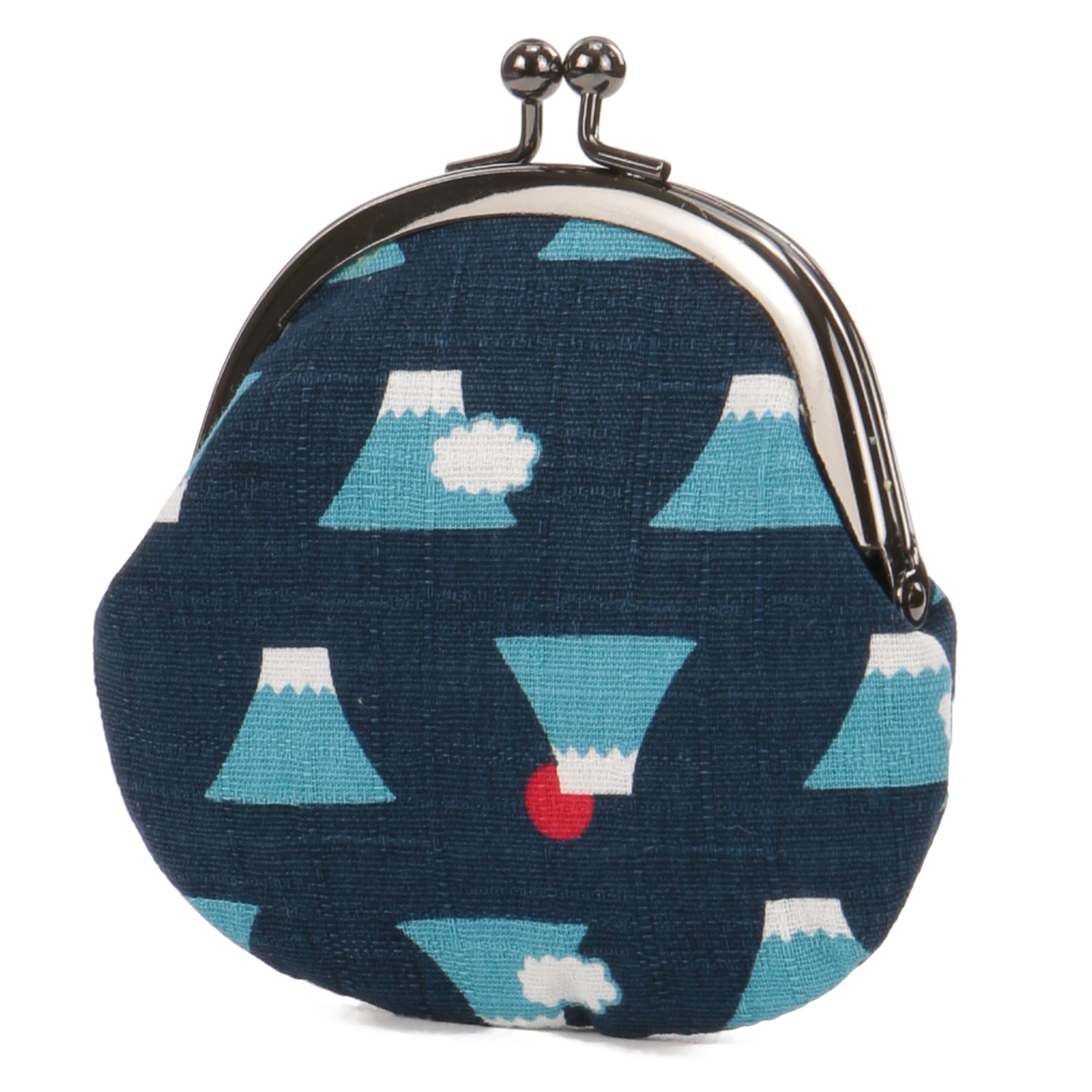 富士山柄 2・5口金小銭入れ - 画像5