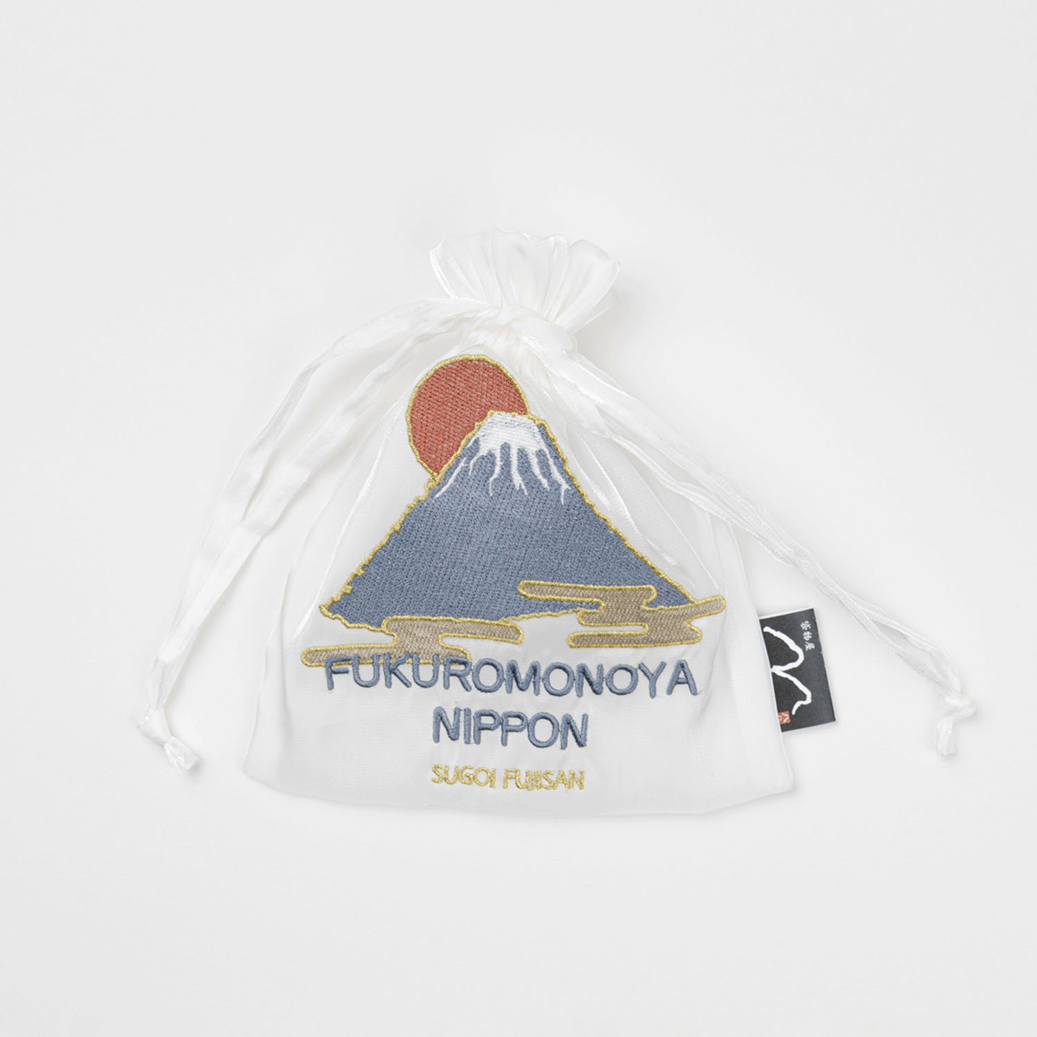 八八 エコオーガンジー巾着L - 画像5