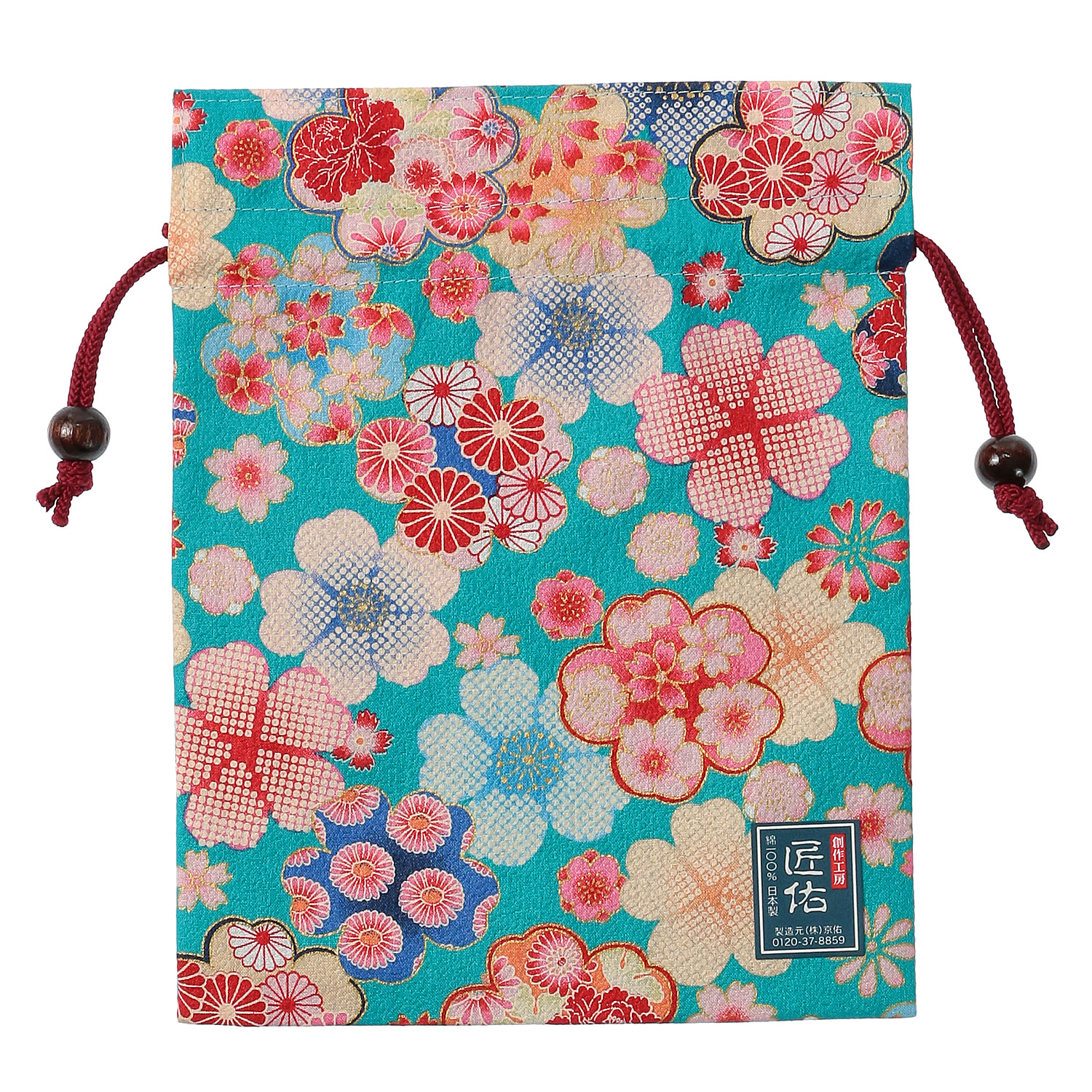 平巾着 四季彩 桜 - 画像4