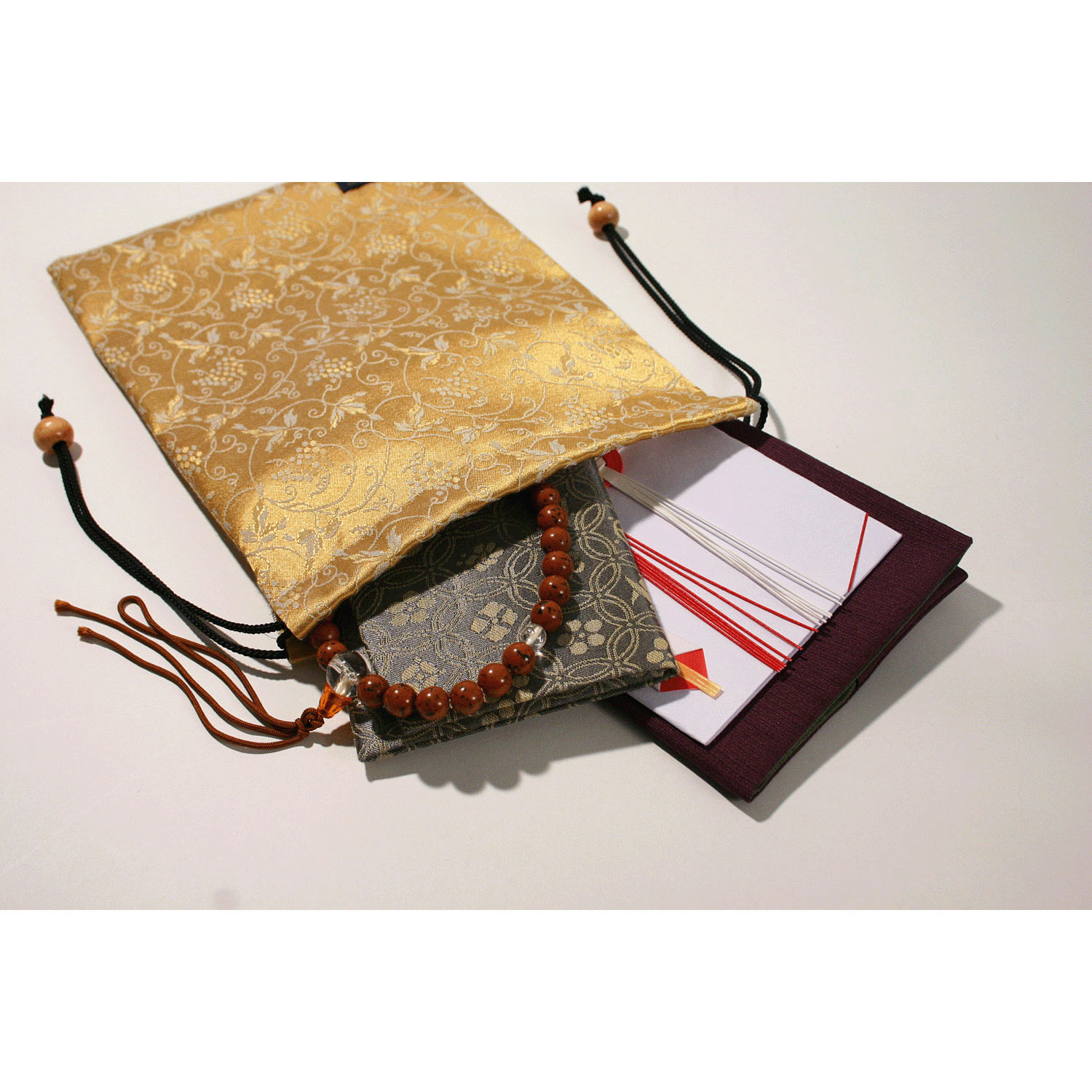 緞子シリーズ  巾着 - 画像5