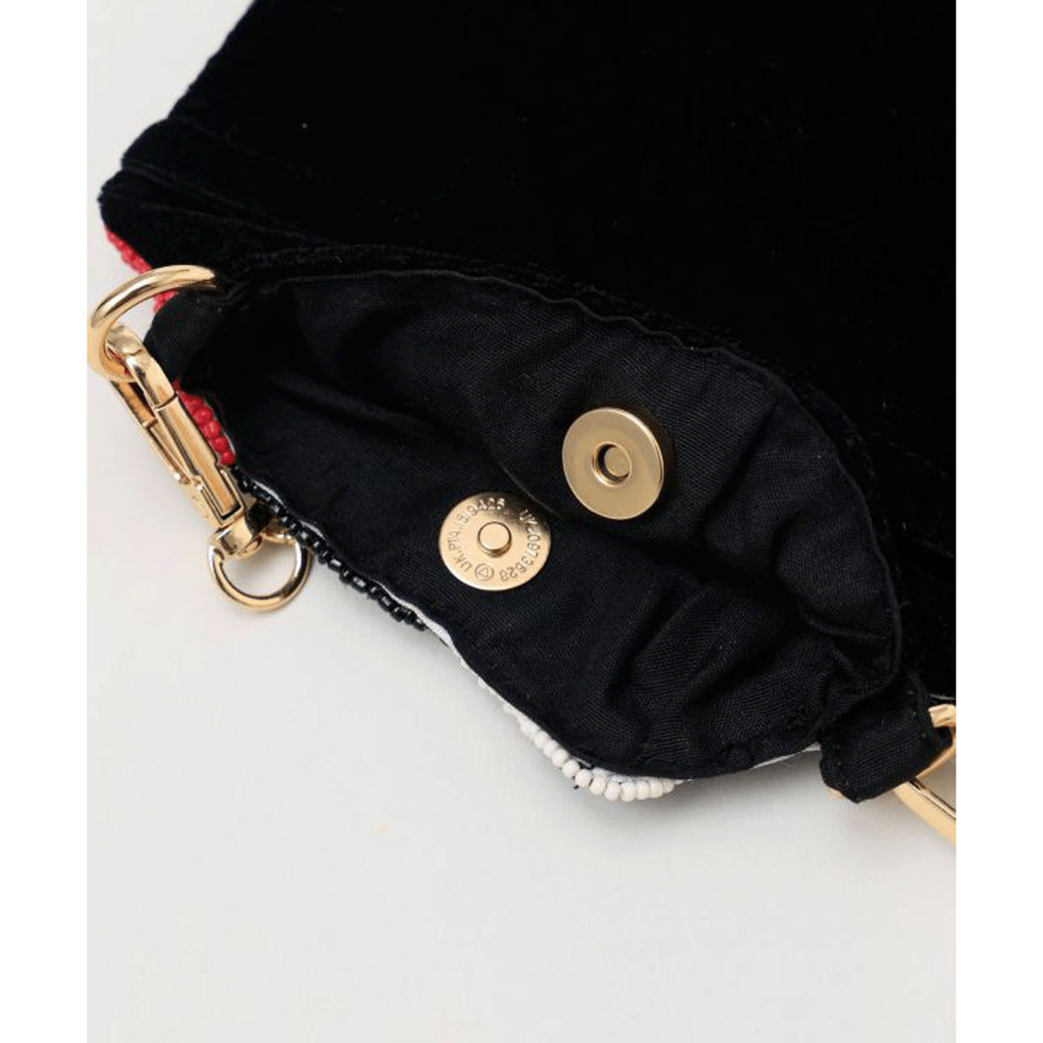 和の絵ビーズバッグ - 画像3