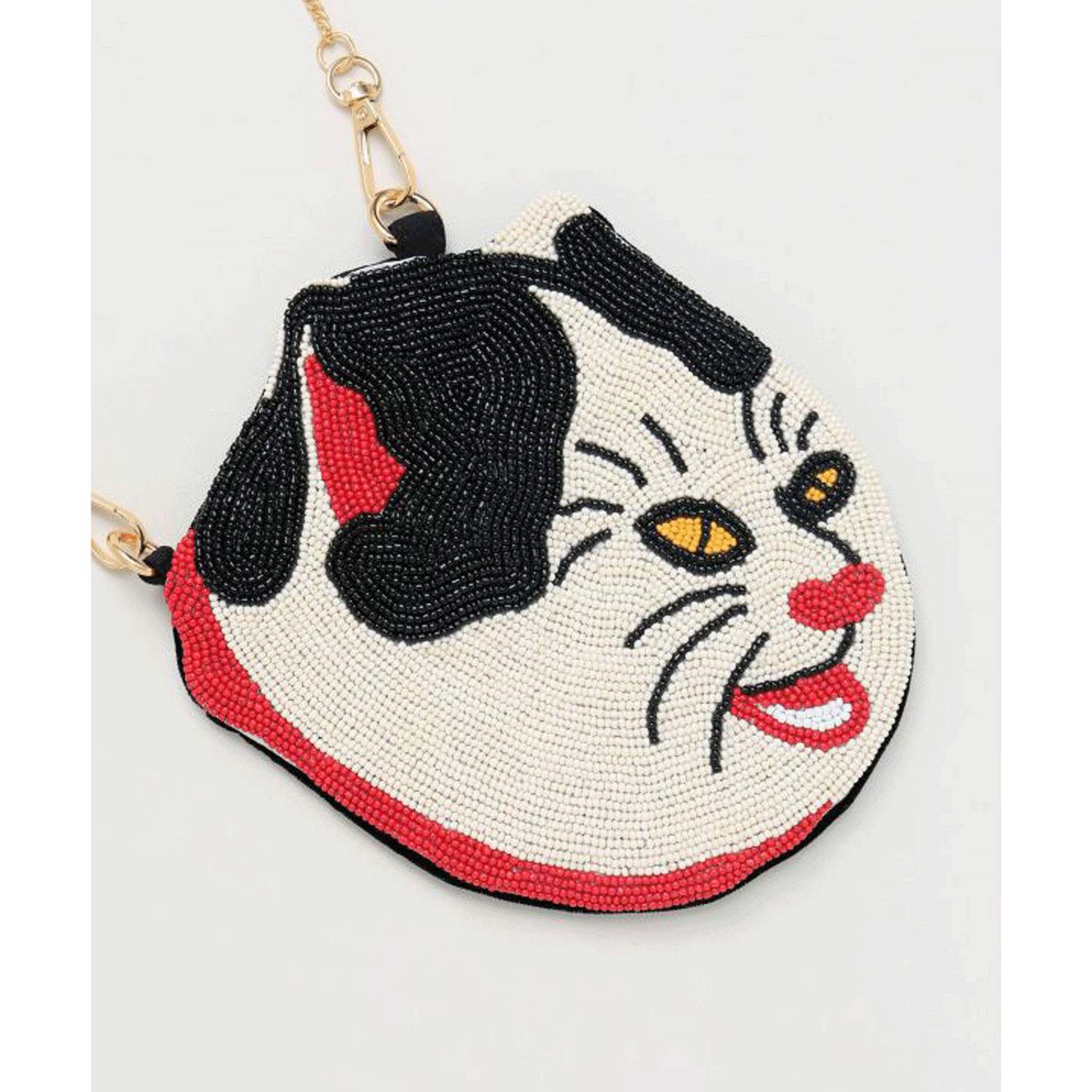 和の絵ビーズバッグ - 画像4