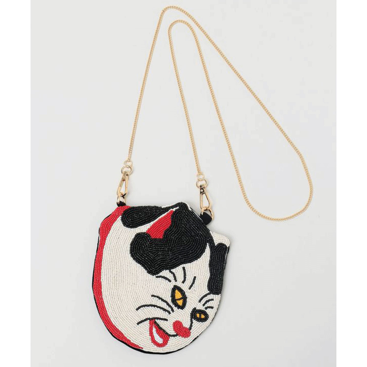 和の絵ビーズバッグ - 画像1