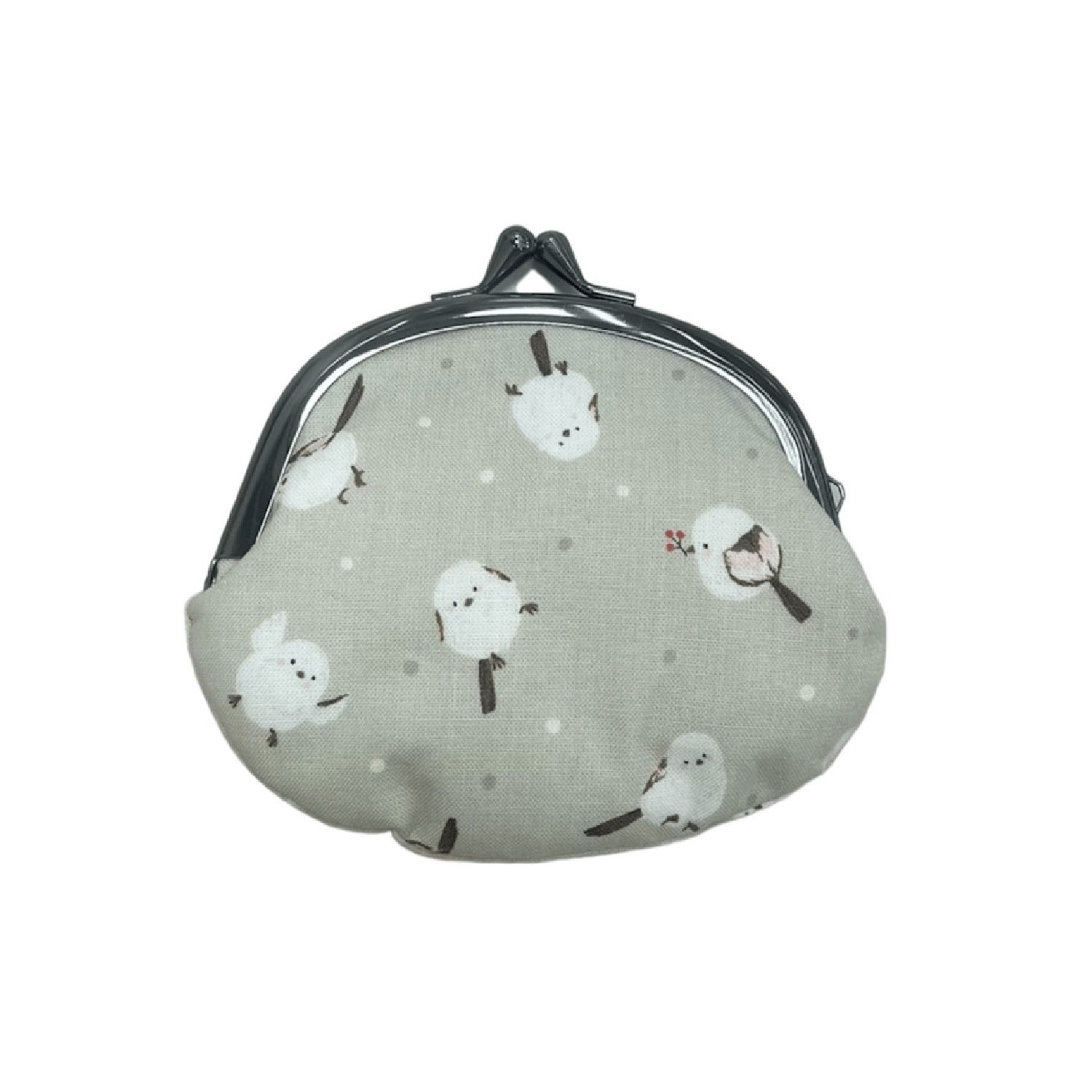 【2026年4月1日より価格変更】シマエナガ3・3寸がま口 - 画像1