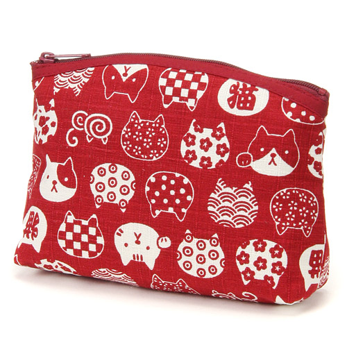 にゃんこもん ポーチ - 画像1