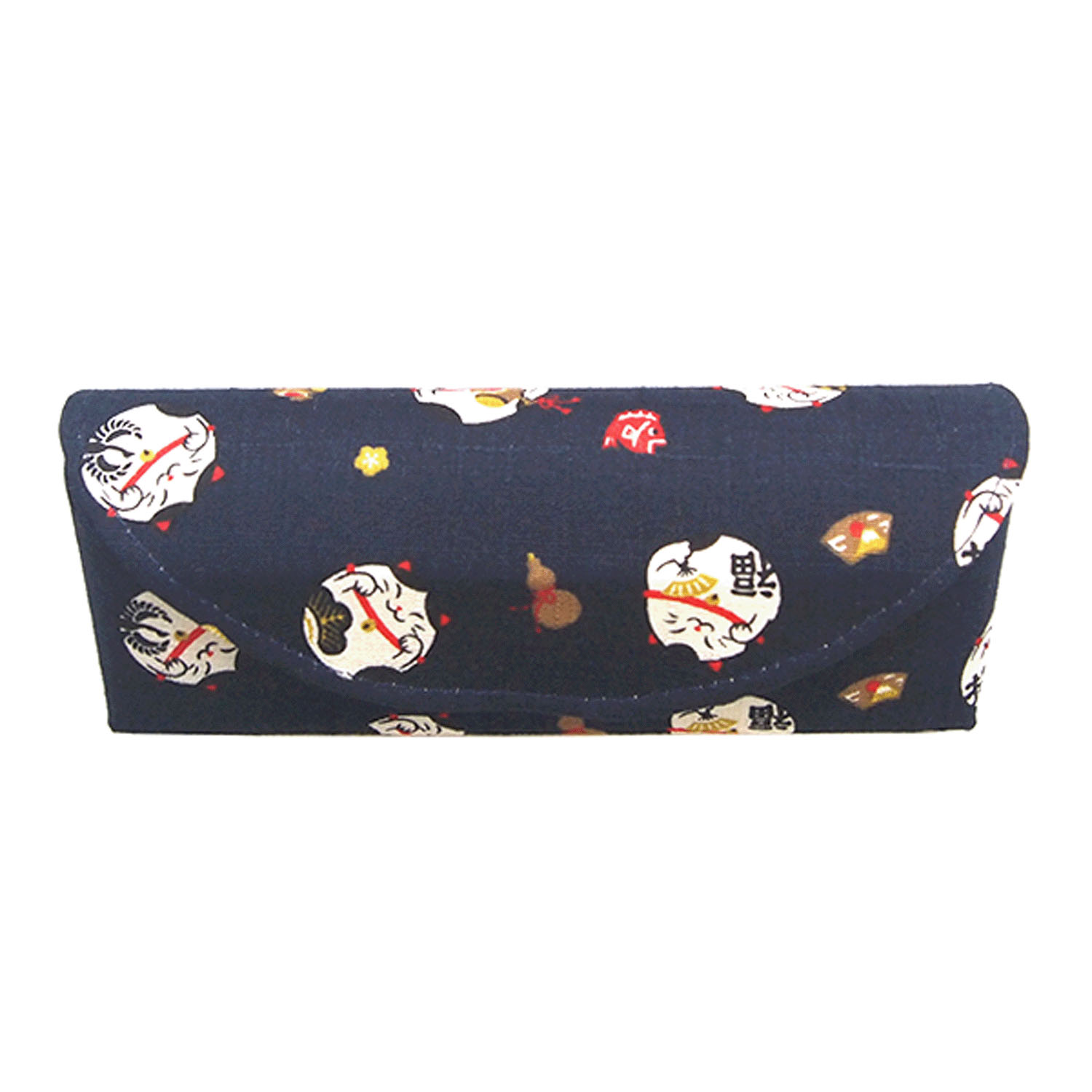 縁起屋福丸ねこ 眼鏡ケース（スリム） - 画像3