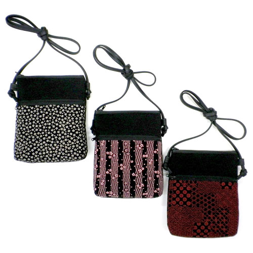 【柄アソート】ダブルファスナー ポシェット