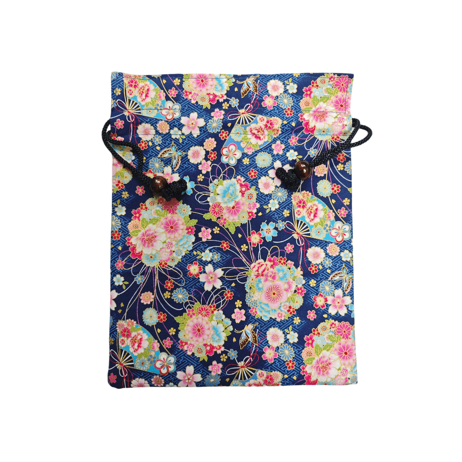 華ざくら 木玉付平巾着 - 画像4