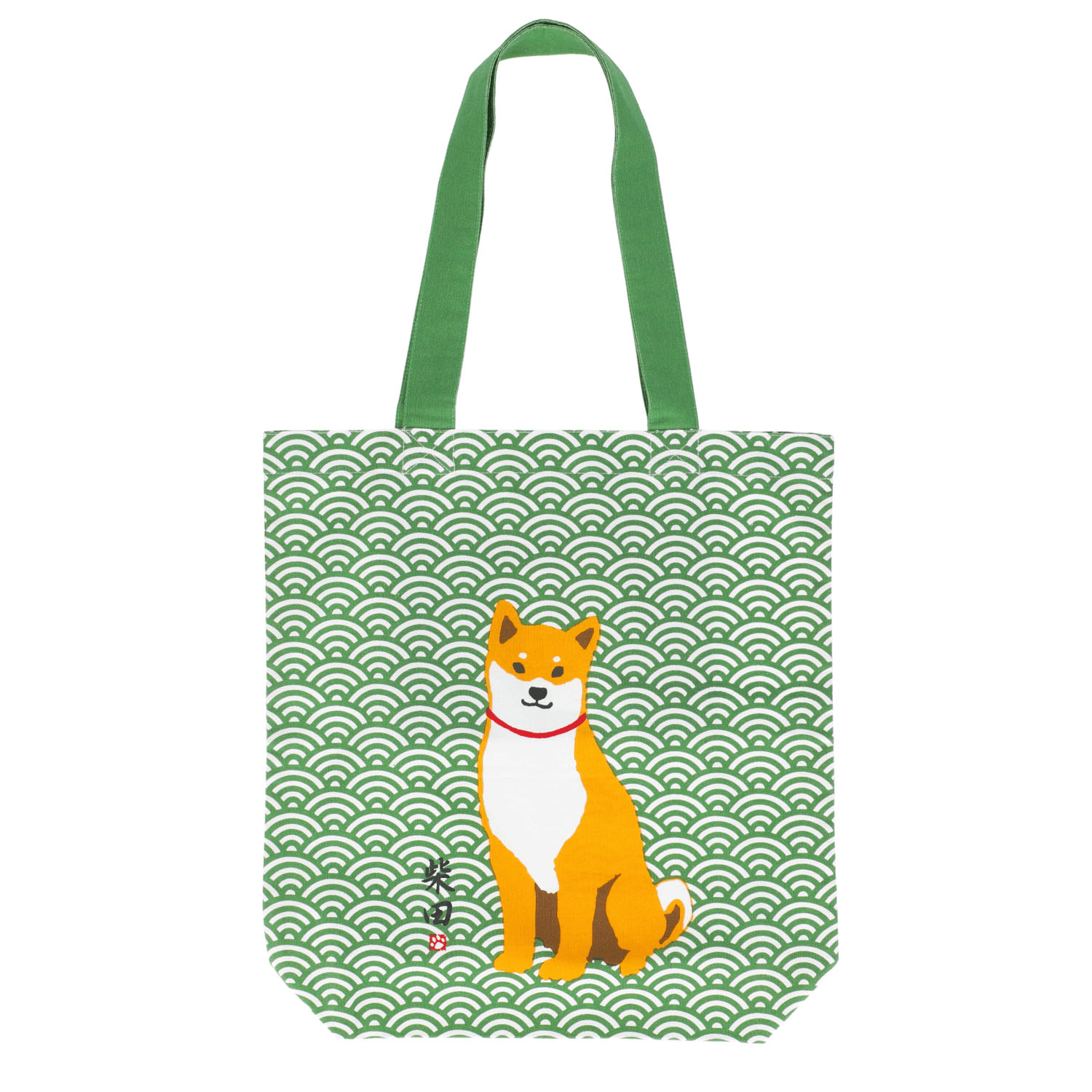 A4トートバッグ 青海波しばた - 画像1