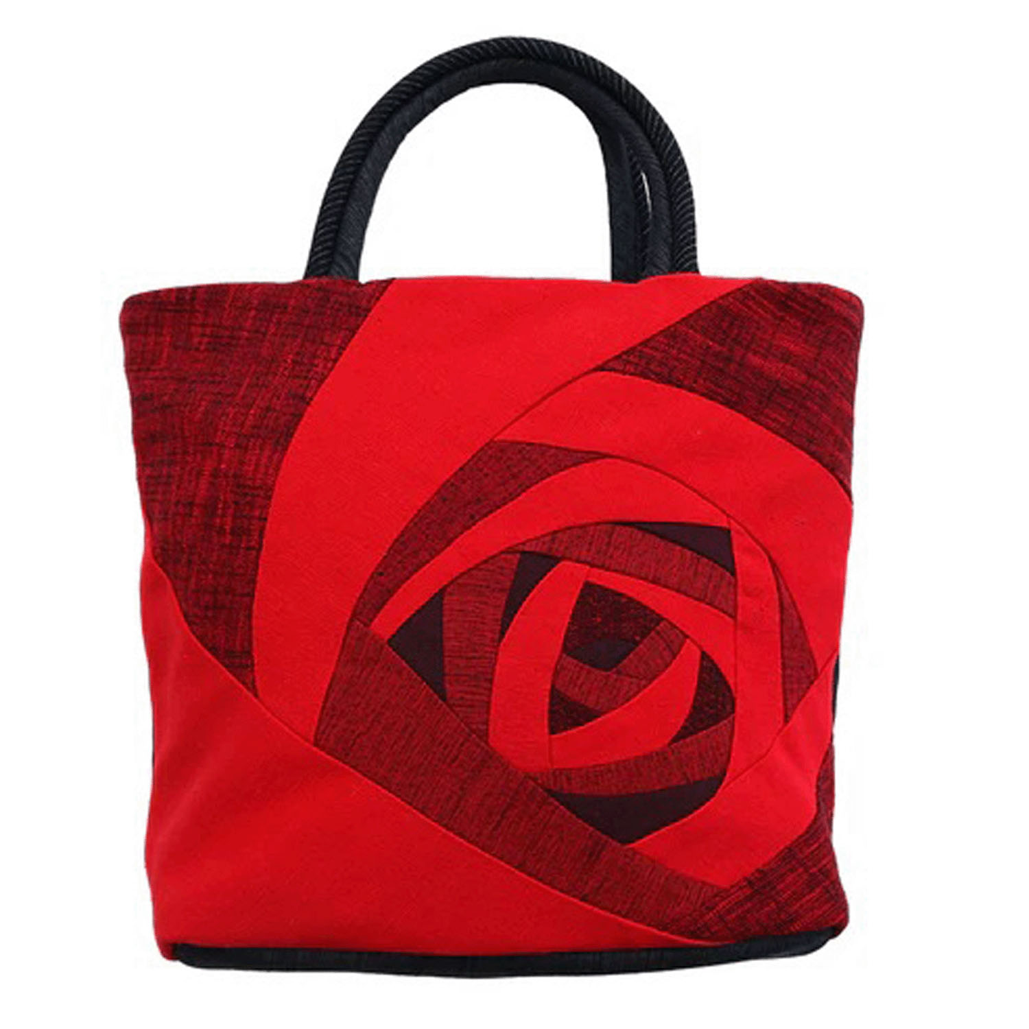 久留米絣 儀右ヱ門 トートバッグ ローズガーデン - 画像2