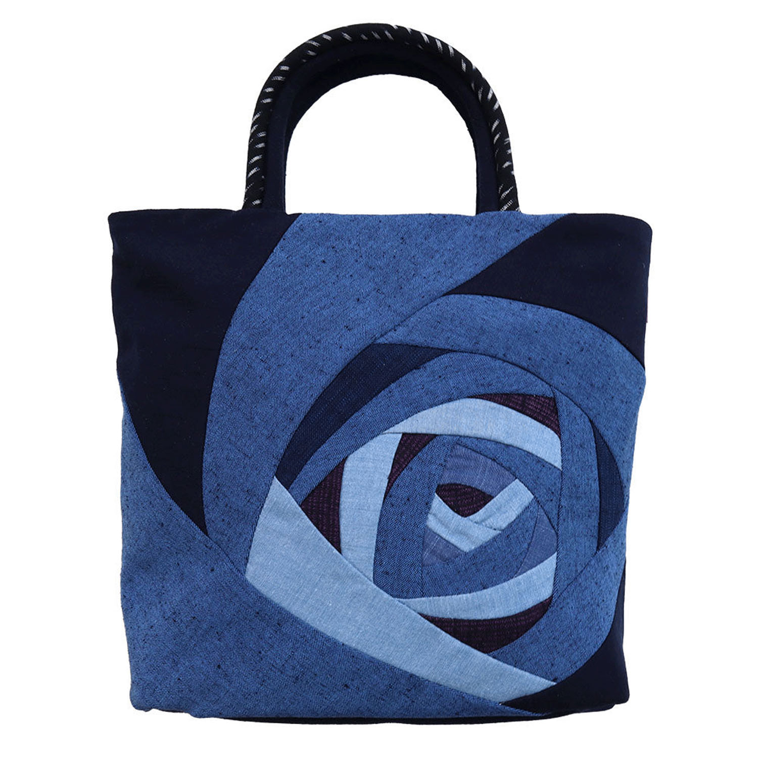 久留米絣 儀右ヱ門 トートバッグ ローズガーデン - 画像7