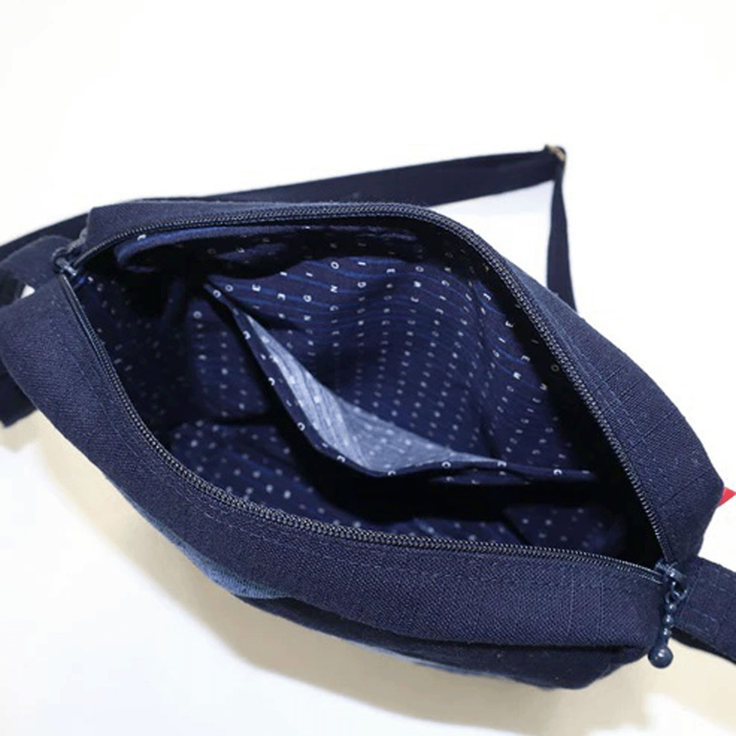 久留米絣 儀右ヱ紋 ポシェットローズガーデン - 画像12