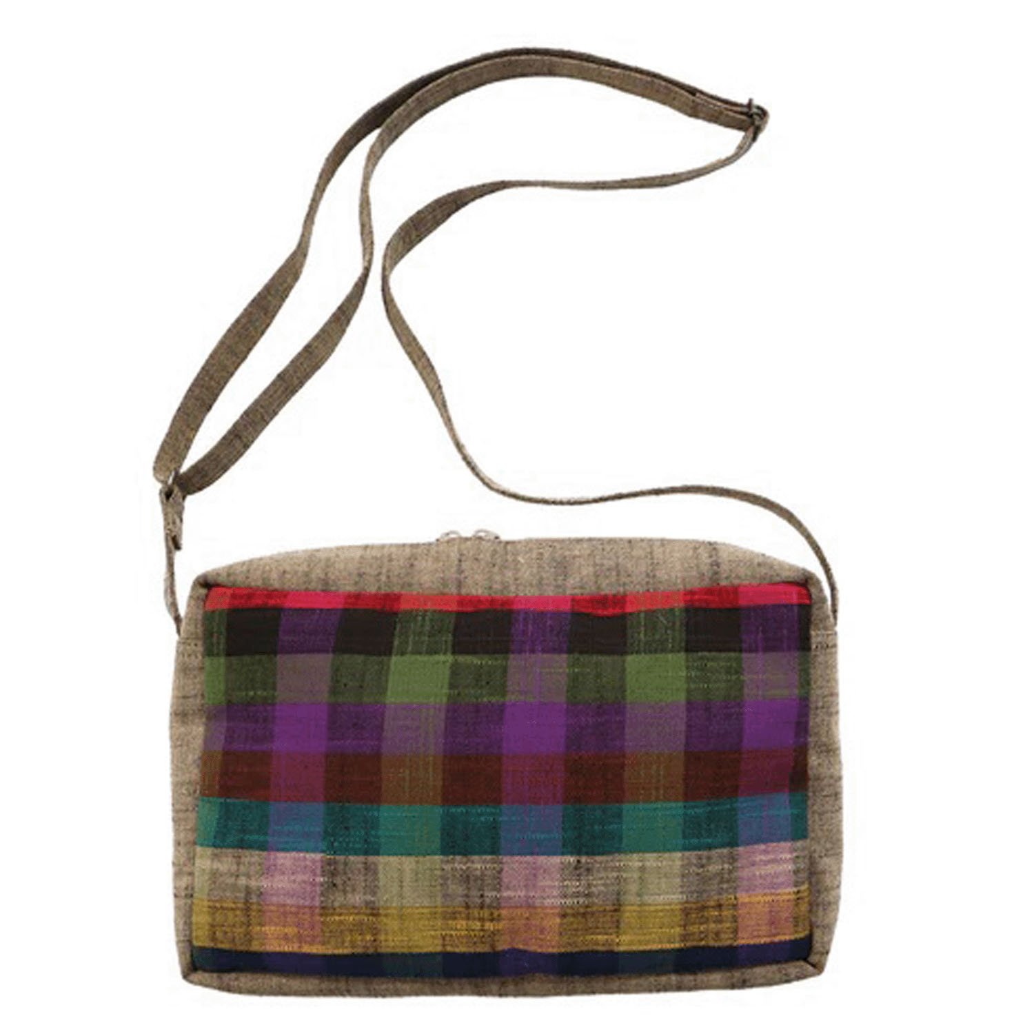 久留米絣 儀右ヱ門 ポシェット おかすり横型 - 画像2