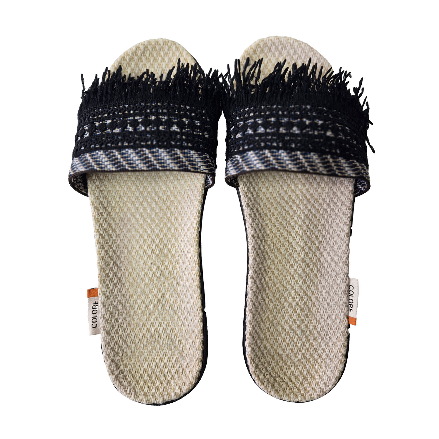 CL 軽量ジュートサンダル モダンフリンジ - 画像4