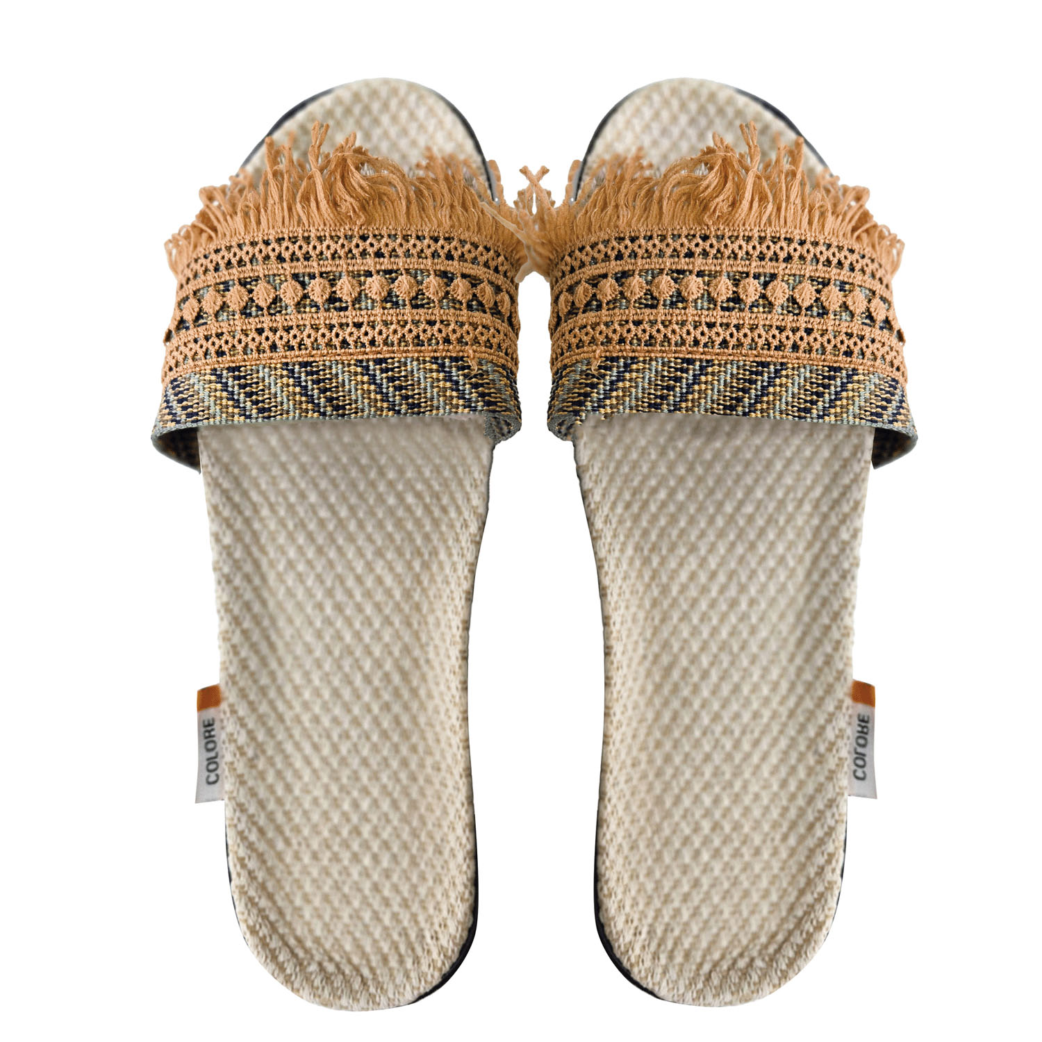 CL 軽量ジュートサンダル モダンフリンジ - 画像6