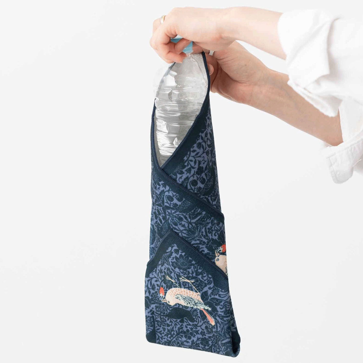 ウイリアムモリス柄 新感覚ラクラク手間なし風呂敷 - 画像3