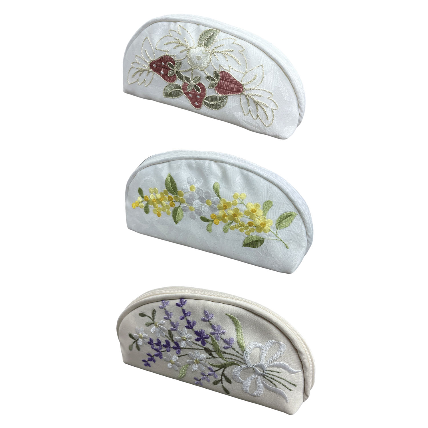 刺繍 メガネケース