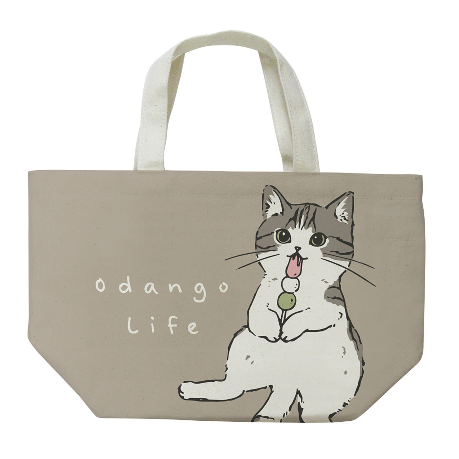 ミニトート よもぎとお団子 - 画像1