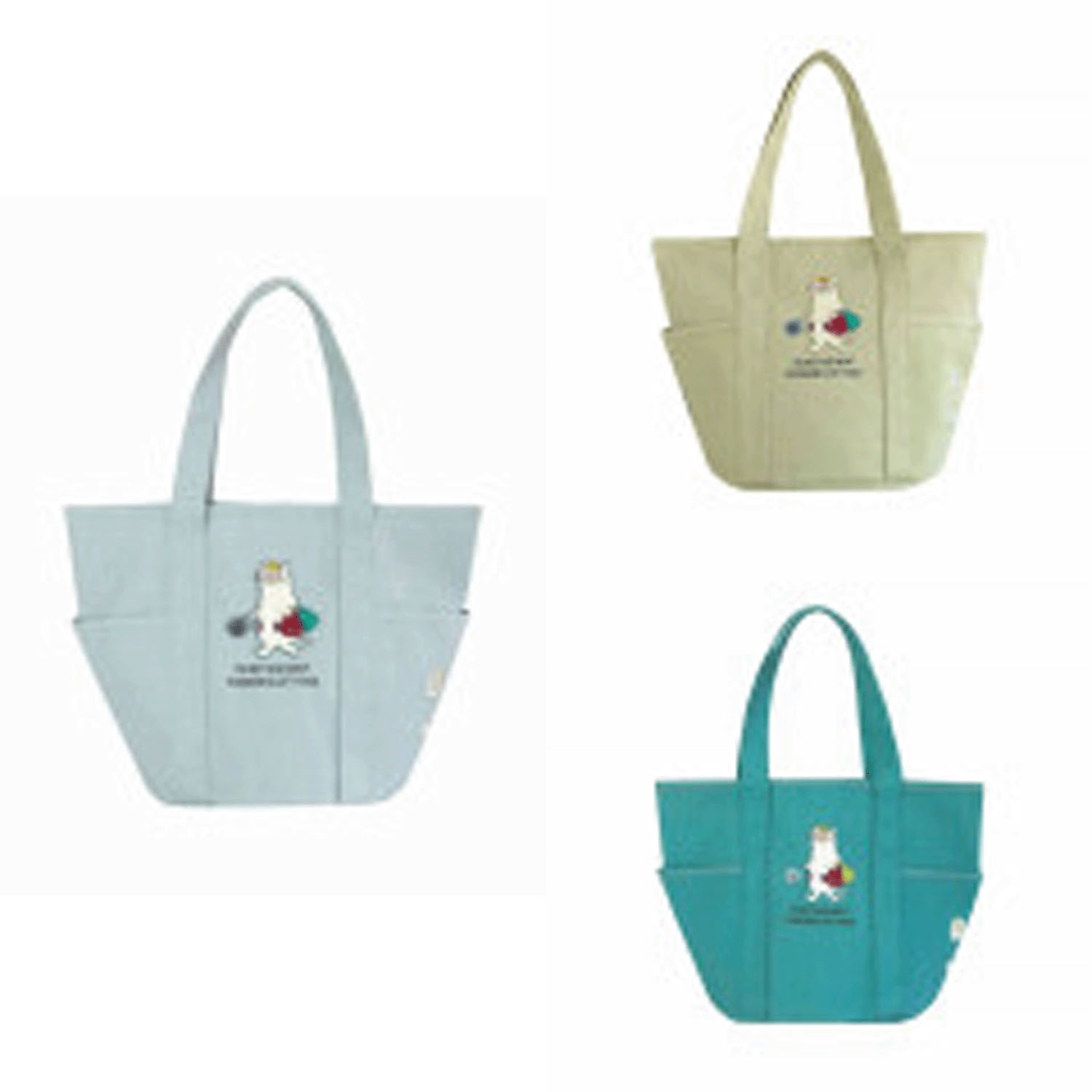 バケツバッグ ショッピングネコまるけ