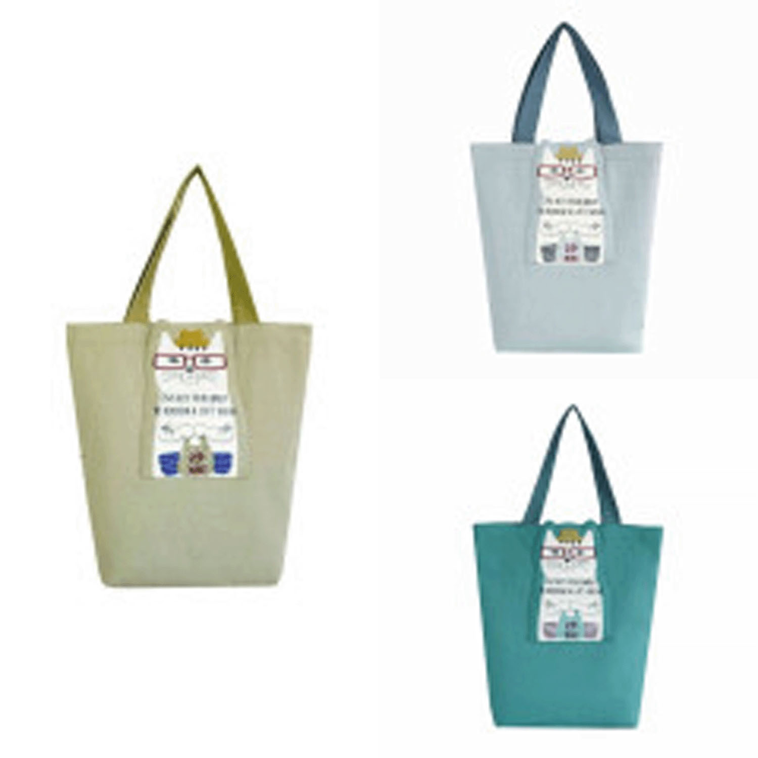 トートバッグ ショッピングネコまるけ - 画像1