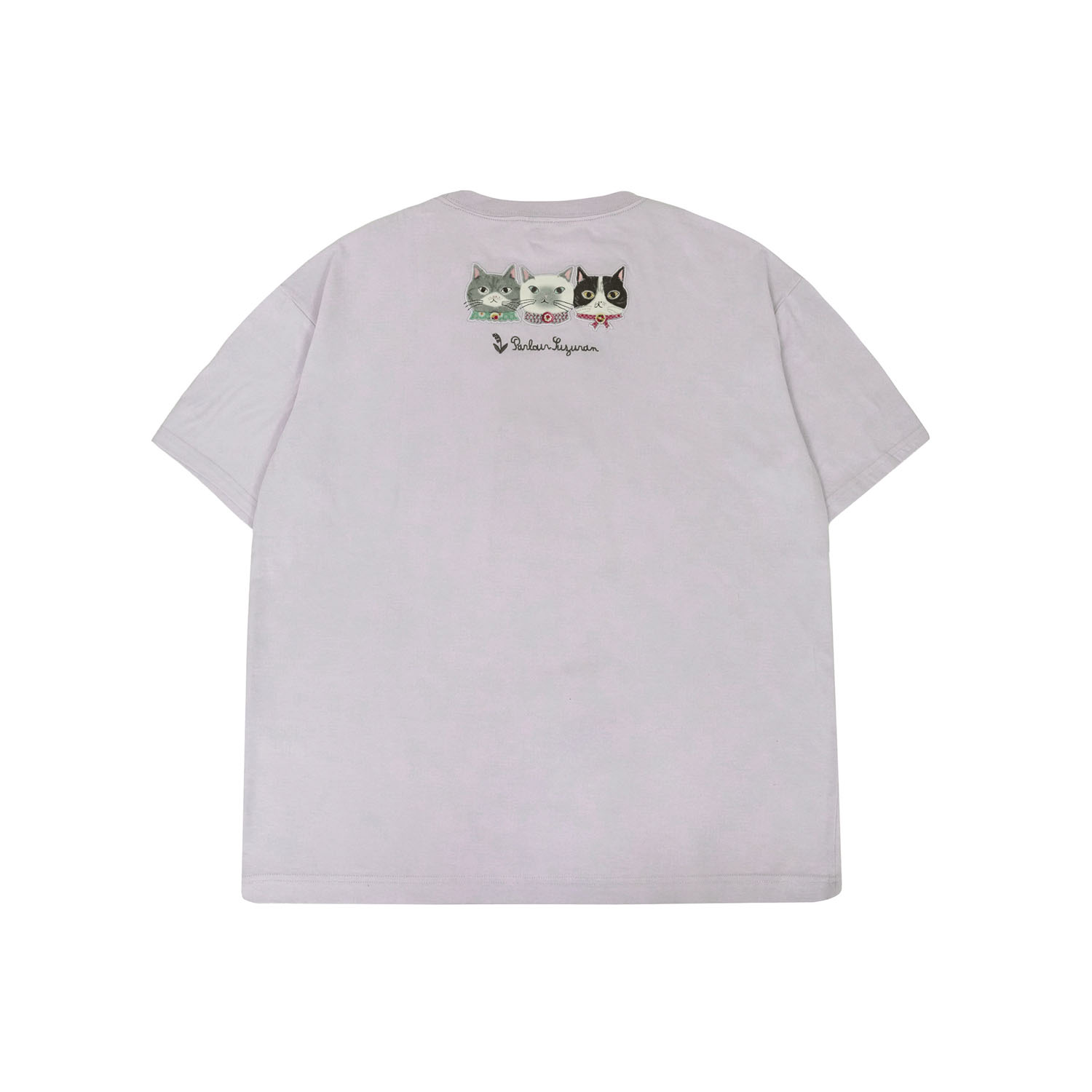 アップリケ＆刺繍Tシャツ すずらんさん柄 - 画像4