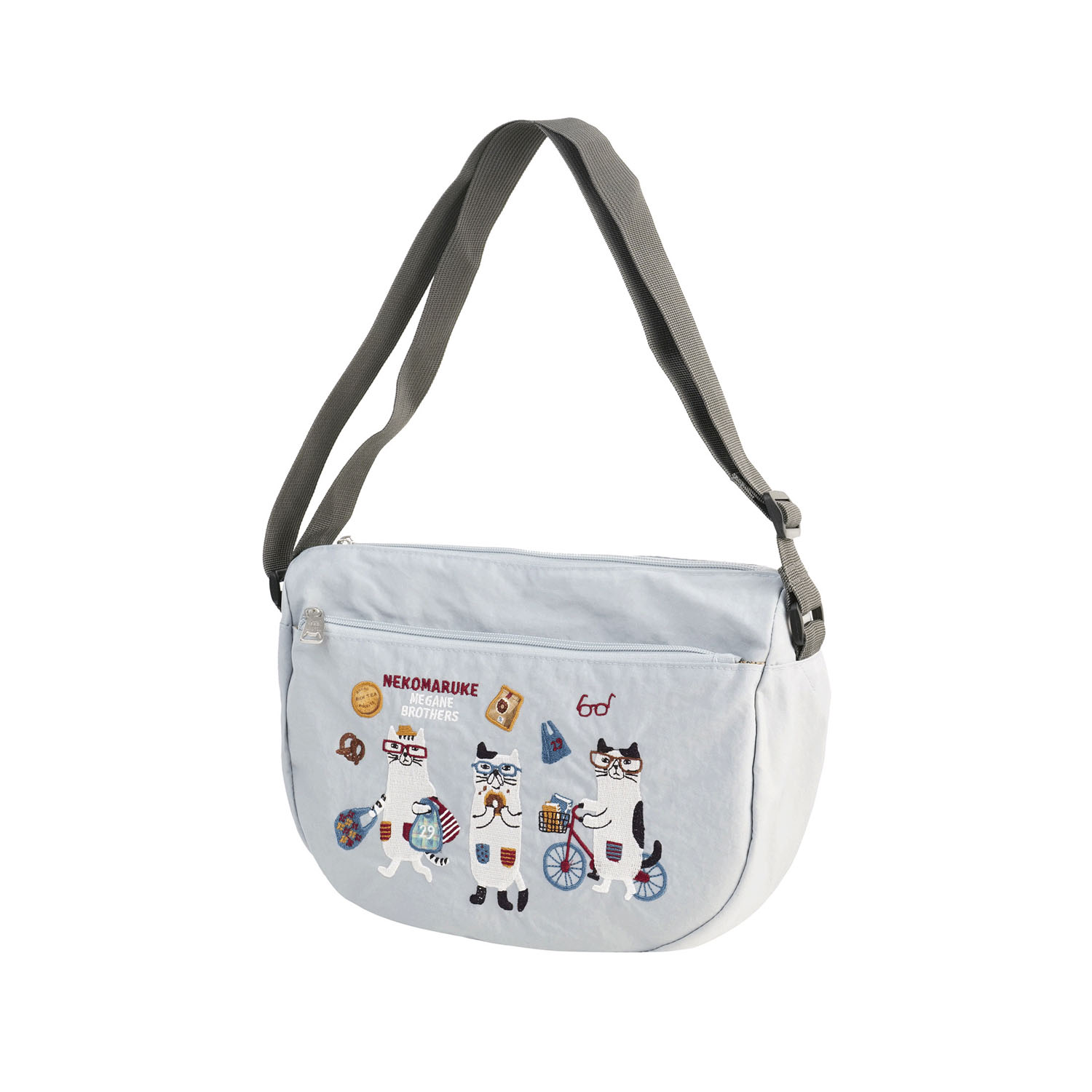 ショルダーバッグ ネコまるけ柄 - 画像3