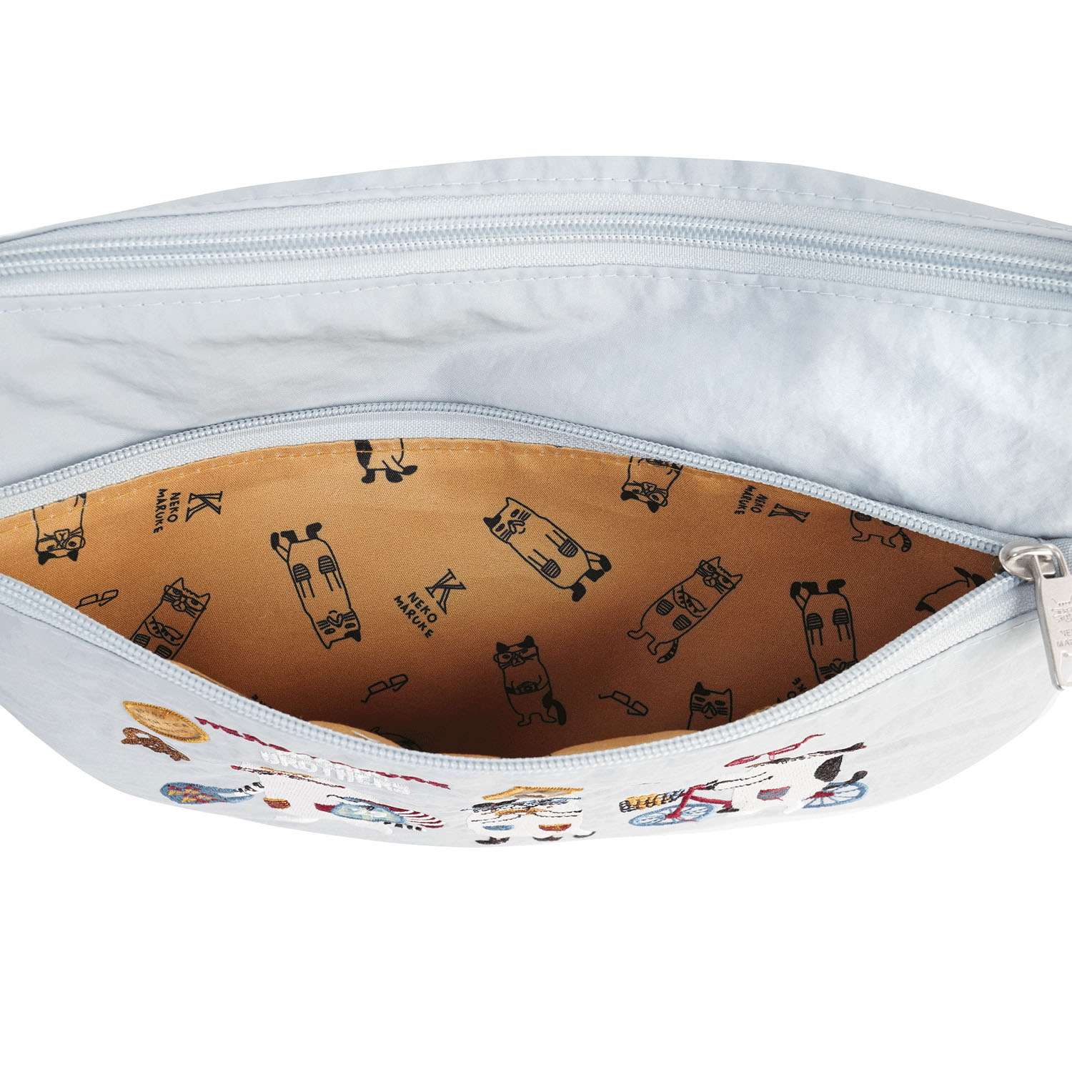 ショルダーバッグ ネコまるけ柄 - 画像6