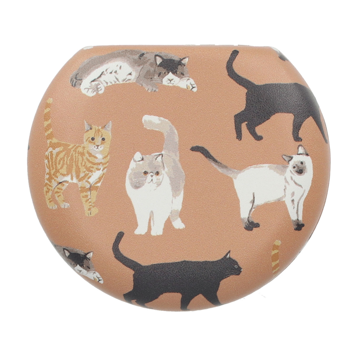 トリドリギャラリー アクセサリーケース メニーキャット オレンジ